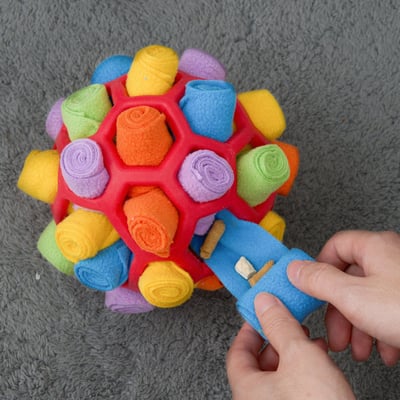 Snuffle Ball Interactive Treat Game