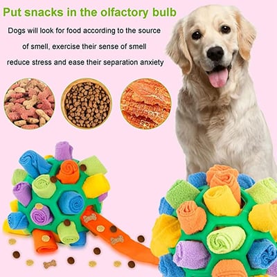 Snuffle Ball Interactive Treat Game