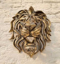 🦁Rare Find-Large Lion Head Wall Mounted Art Sculpture🎁
