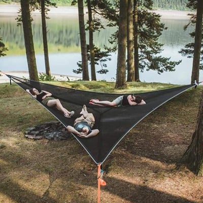 MULTI-PERSON HAMMOCK- PATENTED 3 POINT DESIGN🔥(Free Worldwide Freight)